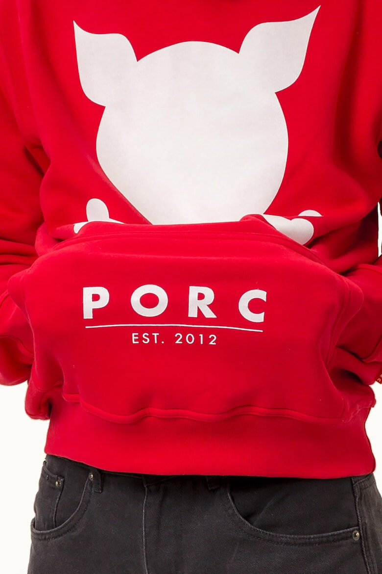 PORC Hanorac unisex cu model logo - Pled.ro