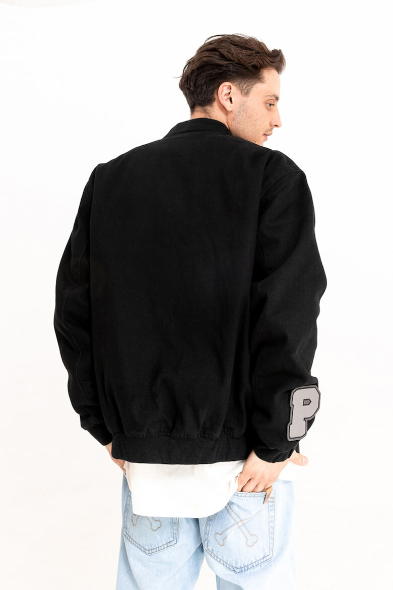 PORC Jacheta bomber unisex cu gluga detasabila - Pled.ro