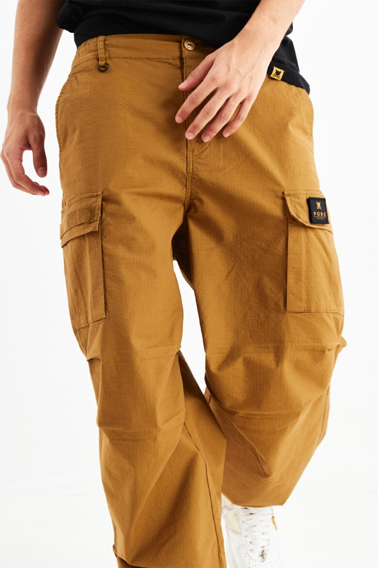 PORC Pantaloni cargo unisex cu logo - Pled.ro