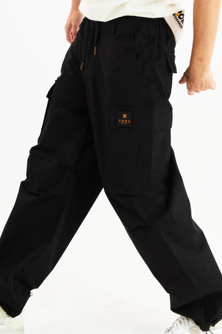 PORC Pantaloni cargo unisex cu logo - Pled.ro