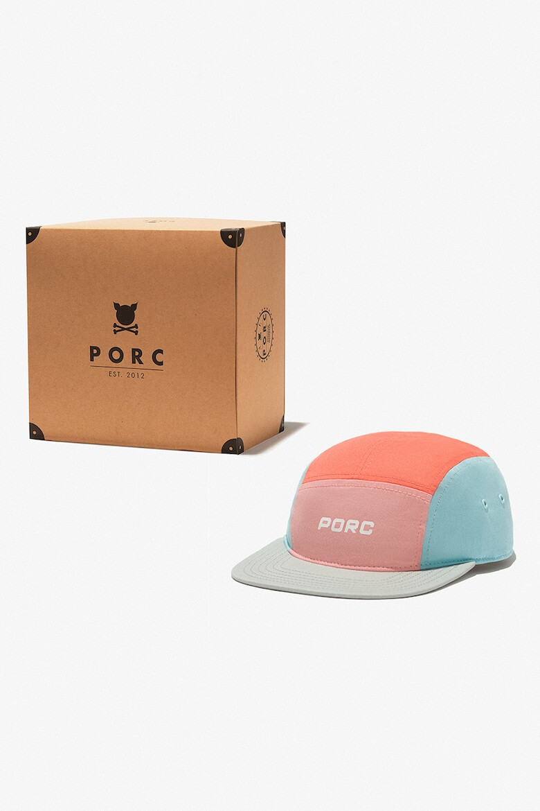 PORC Sapca unisex de bumbac cu model colorblock - Pled.ro