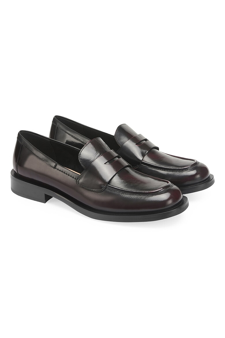 Potamy Pantofi loafer de piele cu aspect decolorat - Pled.ro