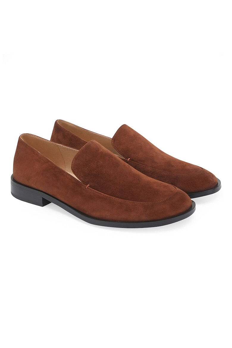 Potamy Pantofi loafer uni de piele intoarsa - Pled.ro