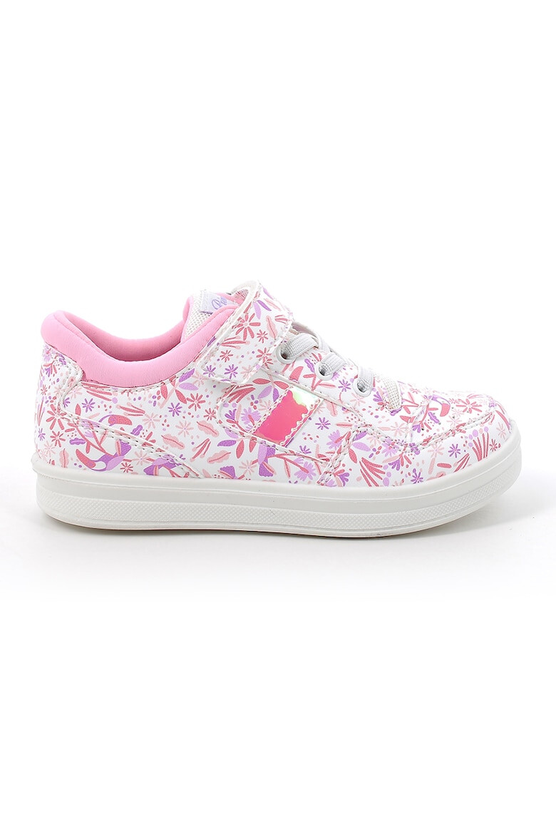 Primigi Pantofi sport de piele ecologica cu model floral - Pled.ro