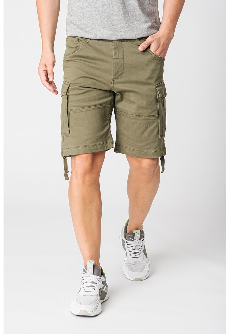 Produkt by Jack & Jones Bermude cargo cu talie medie - Pled.ro