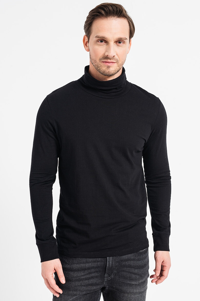 Produkt by Jack & Jones Bluza din bumbac cu guler inalt - Pled.ro