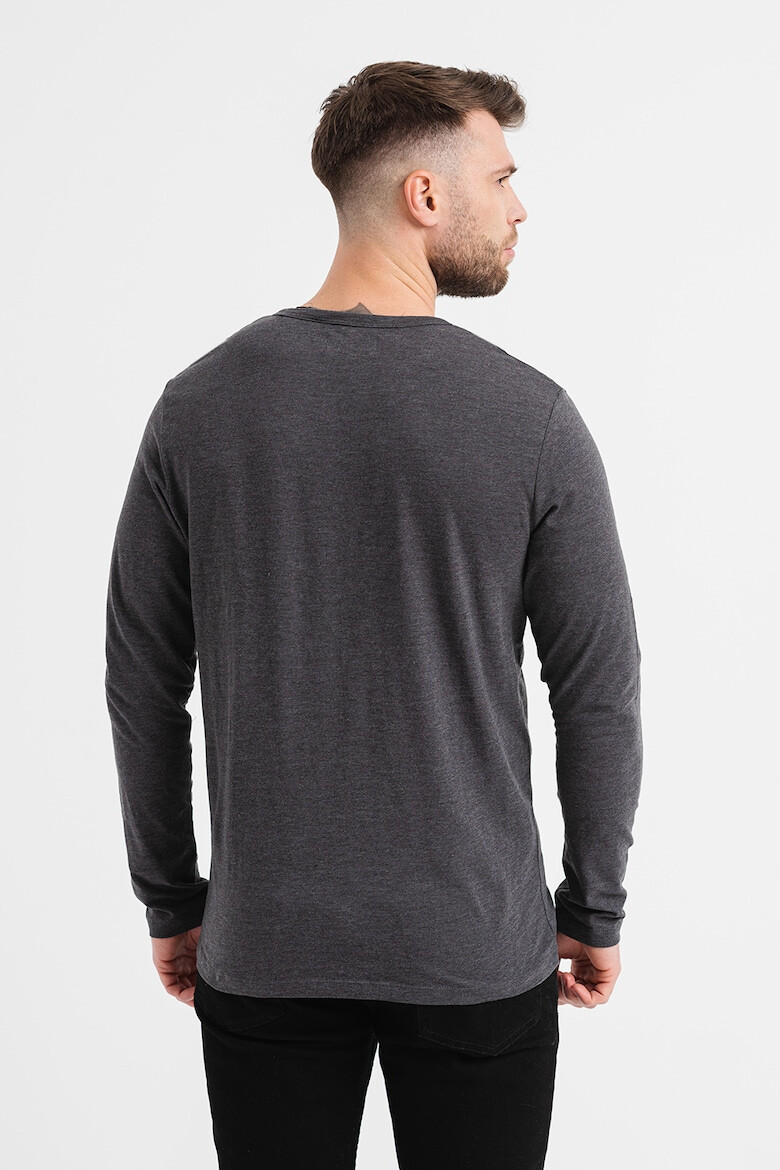 Produkt by Jack & Jones Bluza Henley de bumbac - Pled.ro