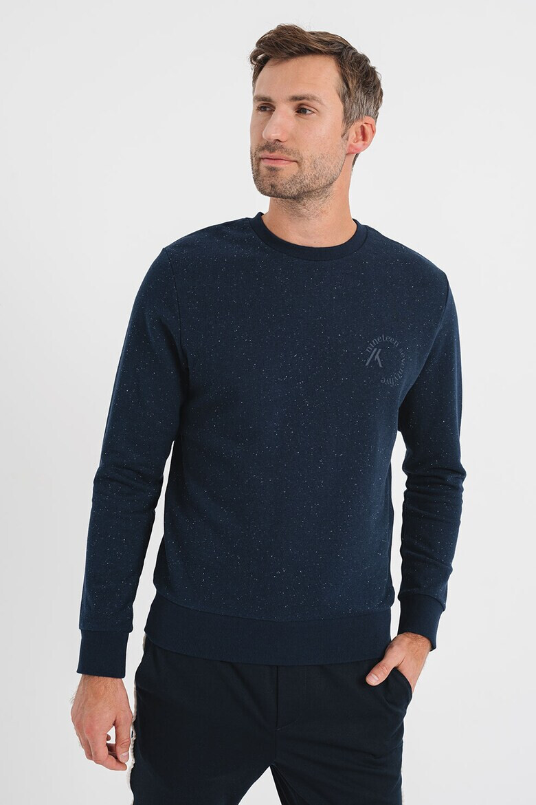 Produkt by Jack & Jones Bluza sport din amestec de bumbac cu decolteu la baza gatului - Pled.ro