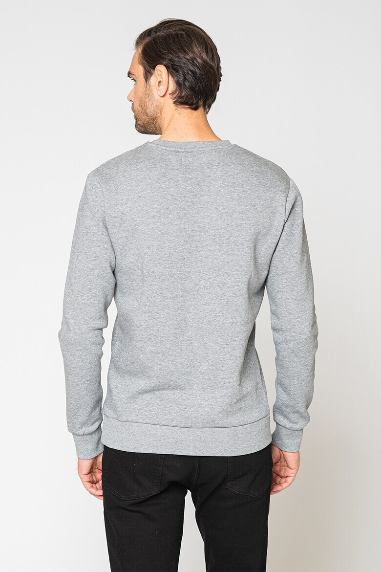 Produkt by Jack & Jones Bluza sport din amestec de bumbac cu decolteu la baza gatului Basic - Pled.ro