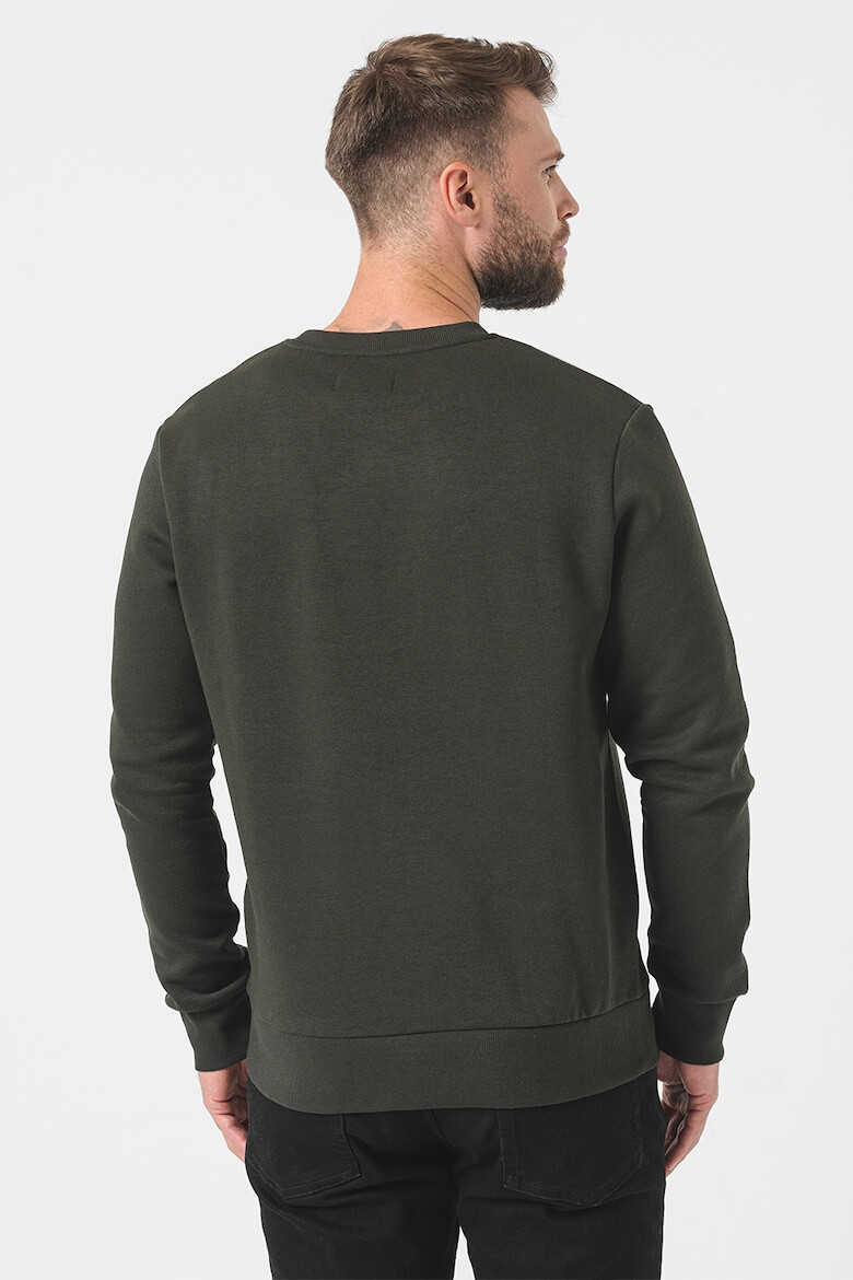 Produkt by Jack & Jones Bluza sport din amestec de bumbac cu decolteu la baza gatului Basic - Pled.ro