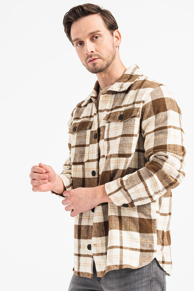 Produkt by Jack & Jones Camasa cu model in carouri Dek - Pled.ro