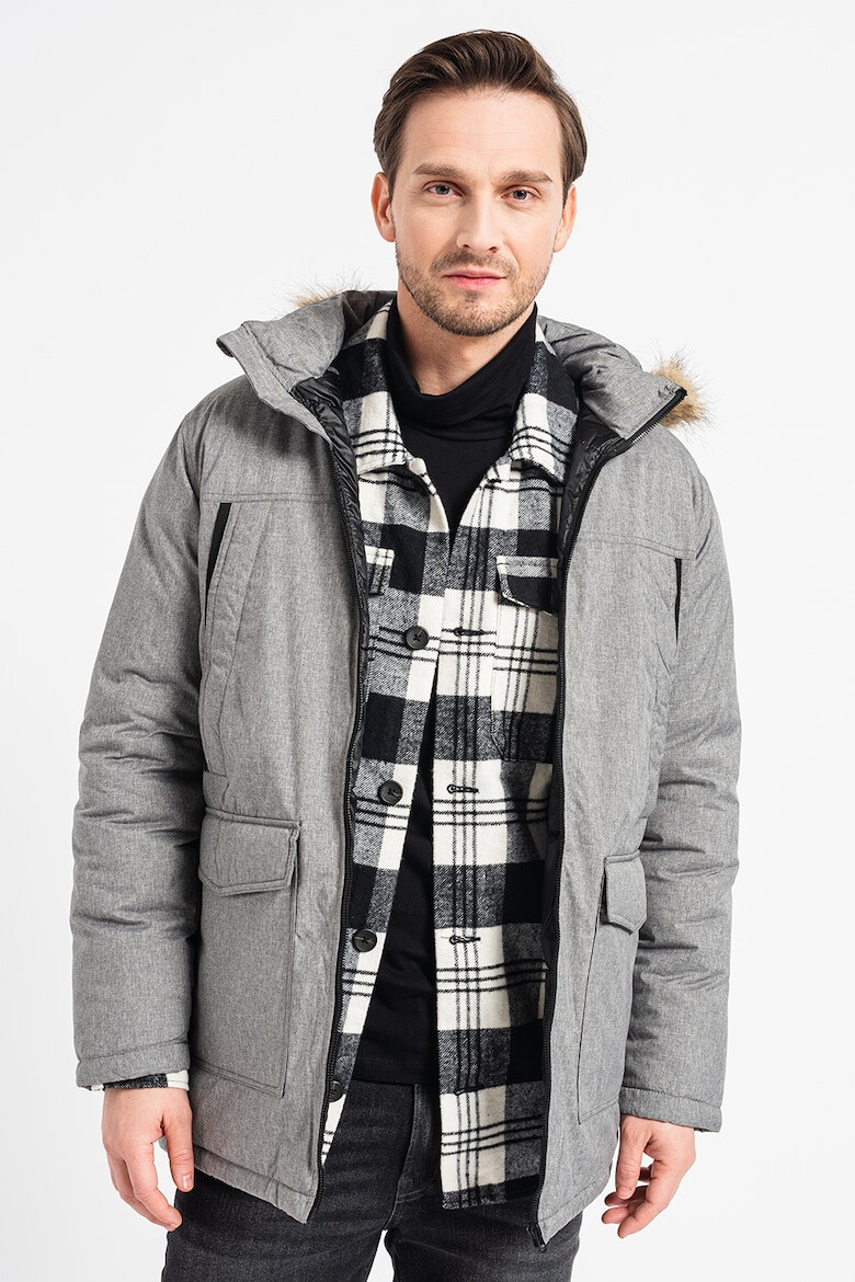 Produkt by Jack & Jones Geaca parka cu gluga si buzunare multiple Melvin - Pled.ro