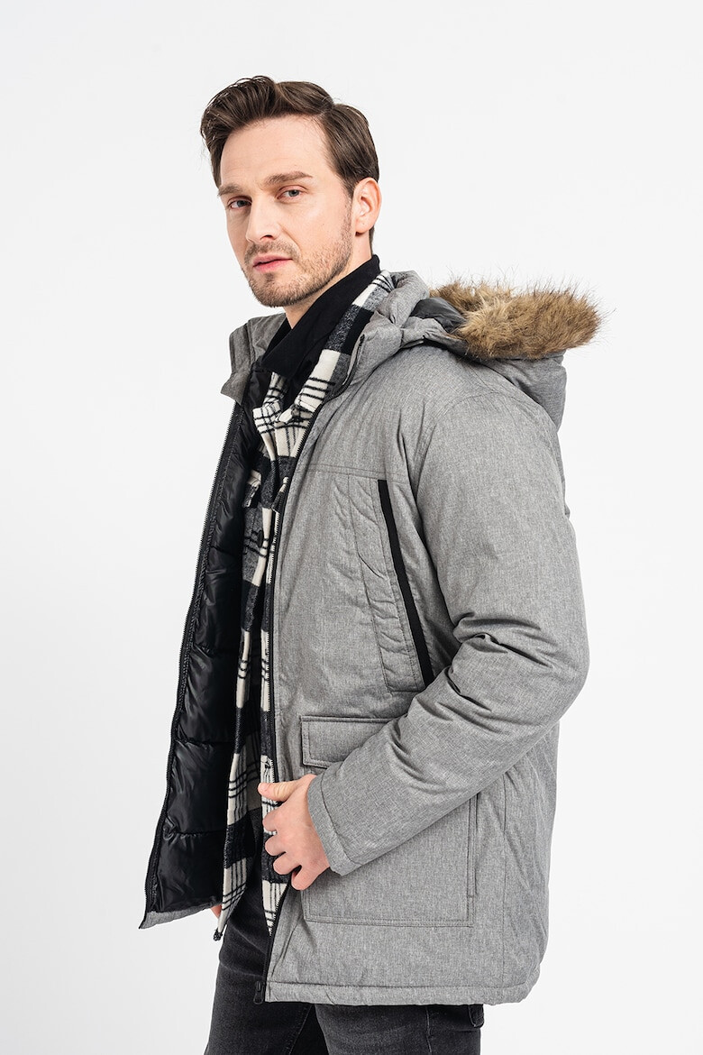 Produkt by Jack & Jones Geaca parka cu gluga si buzunare multiple Melvin - Pled.ro