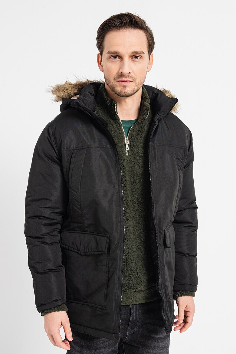 Produkt by Jack & Jones Geaca parka cu gluga si buzunare multiple Melvin - Pled.ro