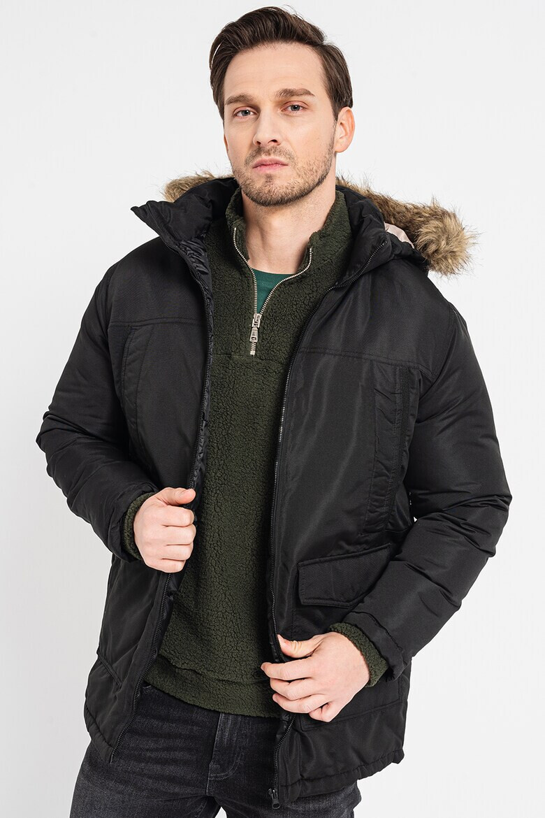 Produkt by Jack & Jones Geaca parka cu gluga si buzunare multiple Melvin - Pled.ro