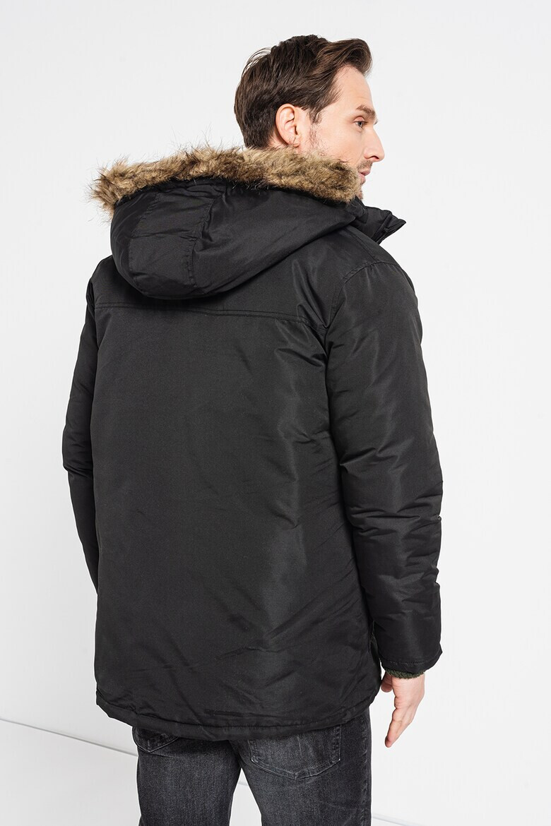 Produkt by Jack & Jones Geaca parka cu gluga si buzunare multiple Melvin - Pled.ro