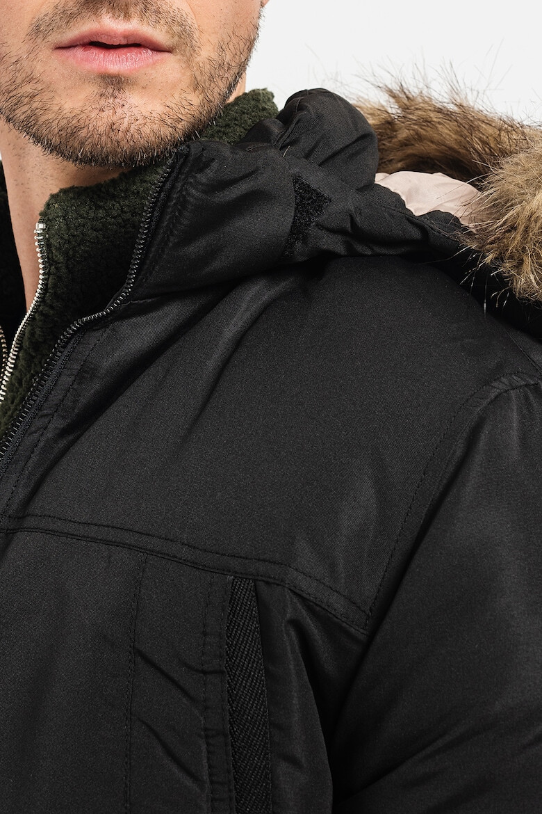 Produkt by Jack & Jones Geaca parka cu gluga si buzunare multiple Melvin - Pled.ro