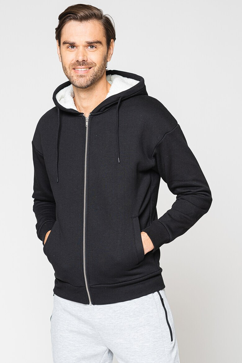 Produkt by Jack & Jones Hanorac cu fermoar si buzunare laterale Bernard - Pled.ro