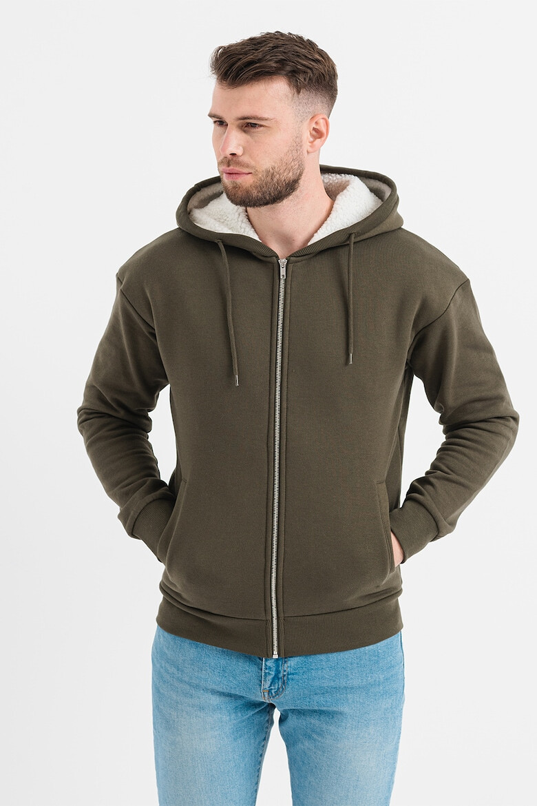 Produkt by Jack & Jones Hanorac cu fermoar si buzunare laterale Bernard - Pled.ro