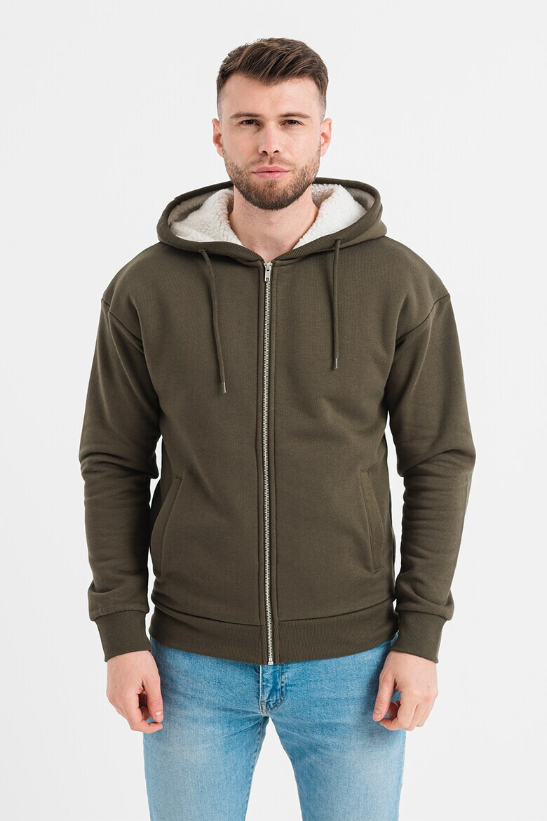 Produkt by Jack & Jones Hanorac cu fermoar si buzunare laterale Bernard - Pled.ro