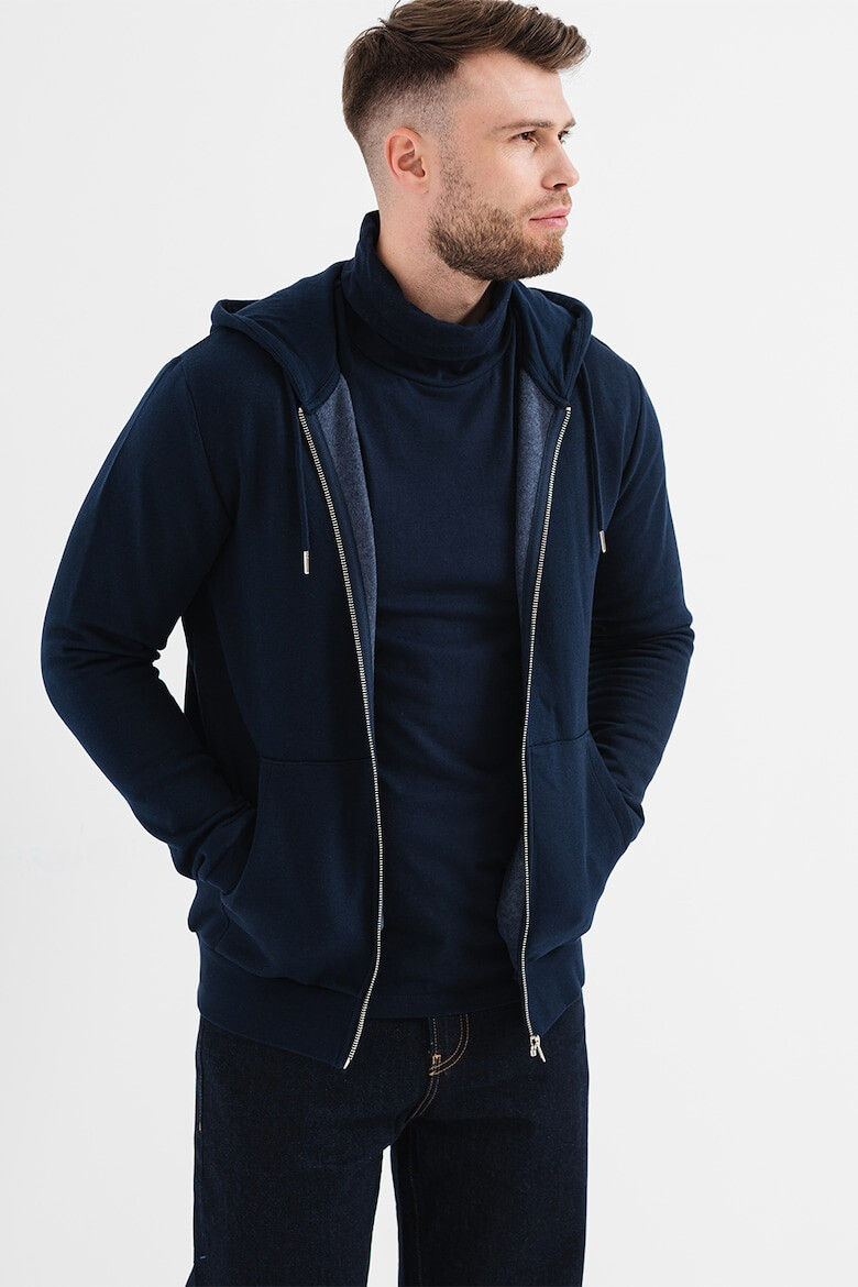 Produkt by Jack & Jones Hanorac cu fermoar si buzunare oblice - Pled.ro