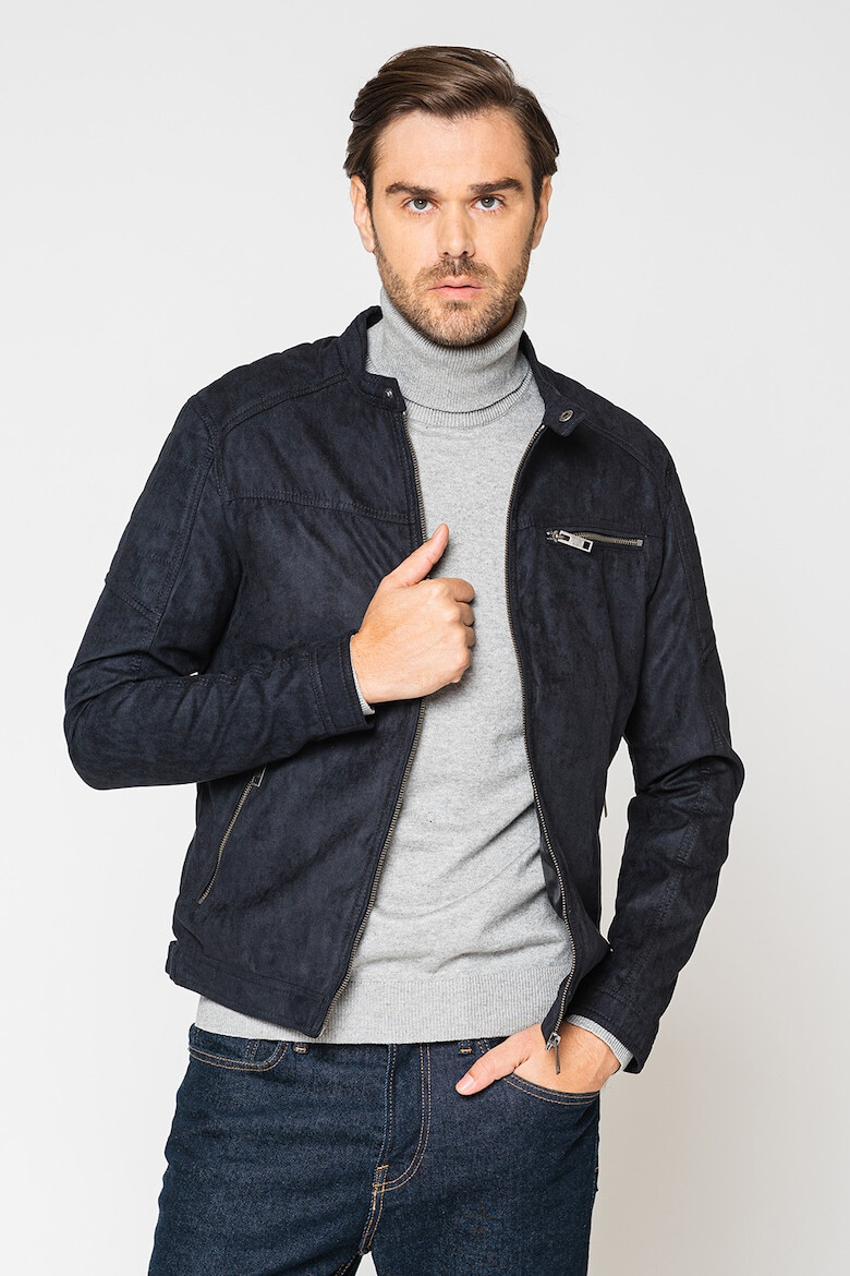 Produkt by Jack & Jones Jacheta cu aspect de piele intoarsa Clyde - Pled.ro