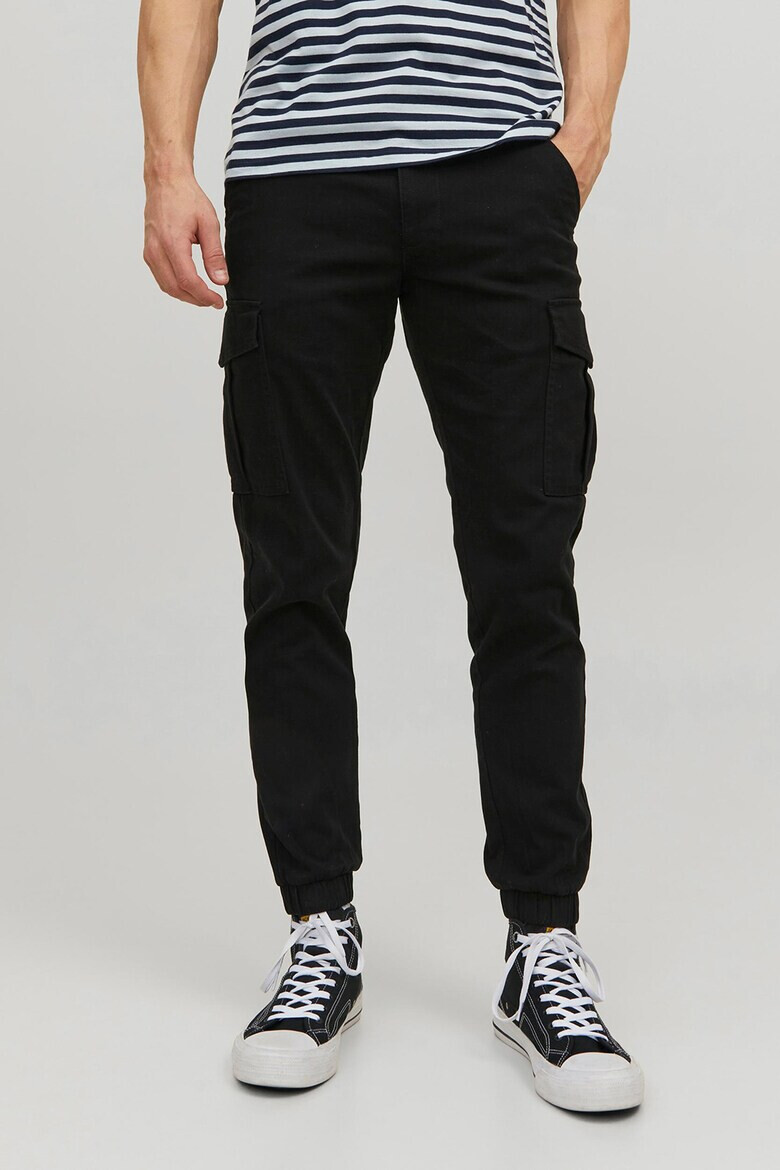 Produkt by Jack & Jones Pantaloni cargo cu buzunare laterale cu clapa - Pled.ro