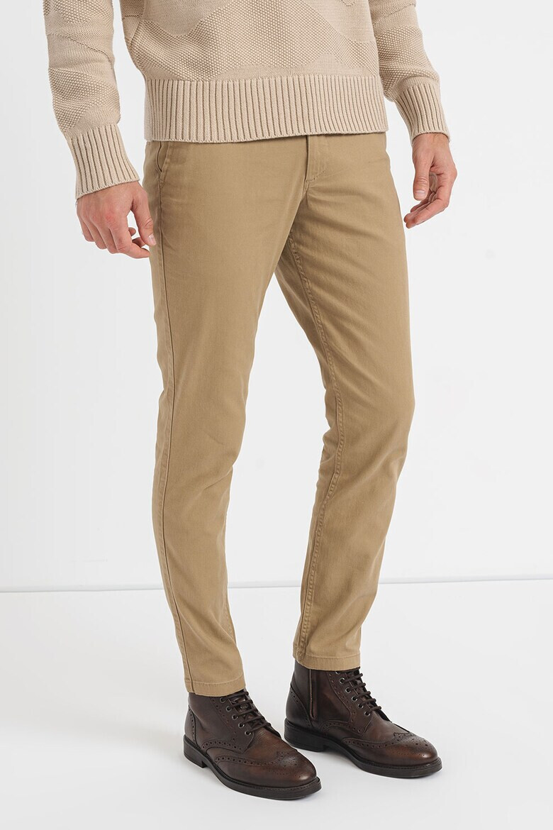 Produkt by Jack & Jones Pantaloni chino cu talie medie - Pled.ro