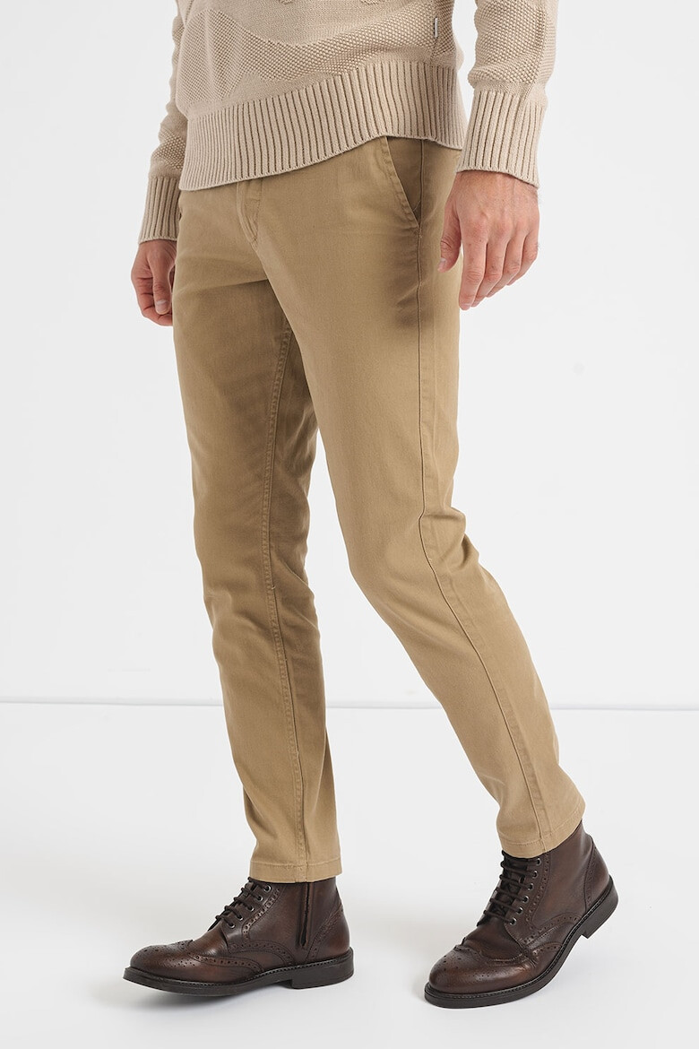 Produkt by Jack & Jones Pantaloni chino cu talie medie - Pled.ro