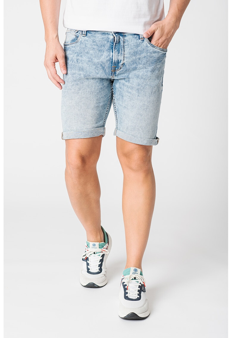 Produkt by Jack & Jones Pantaloni scurti din denim cu aspect tratat - Pled.ro