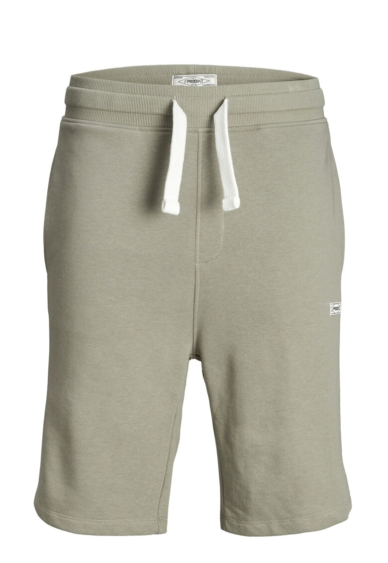 Produkt by Jack & Jones Produkt by Jack&Jones Bermude din amestec de bumbac organic cu snururi in talie - Pled.ro