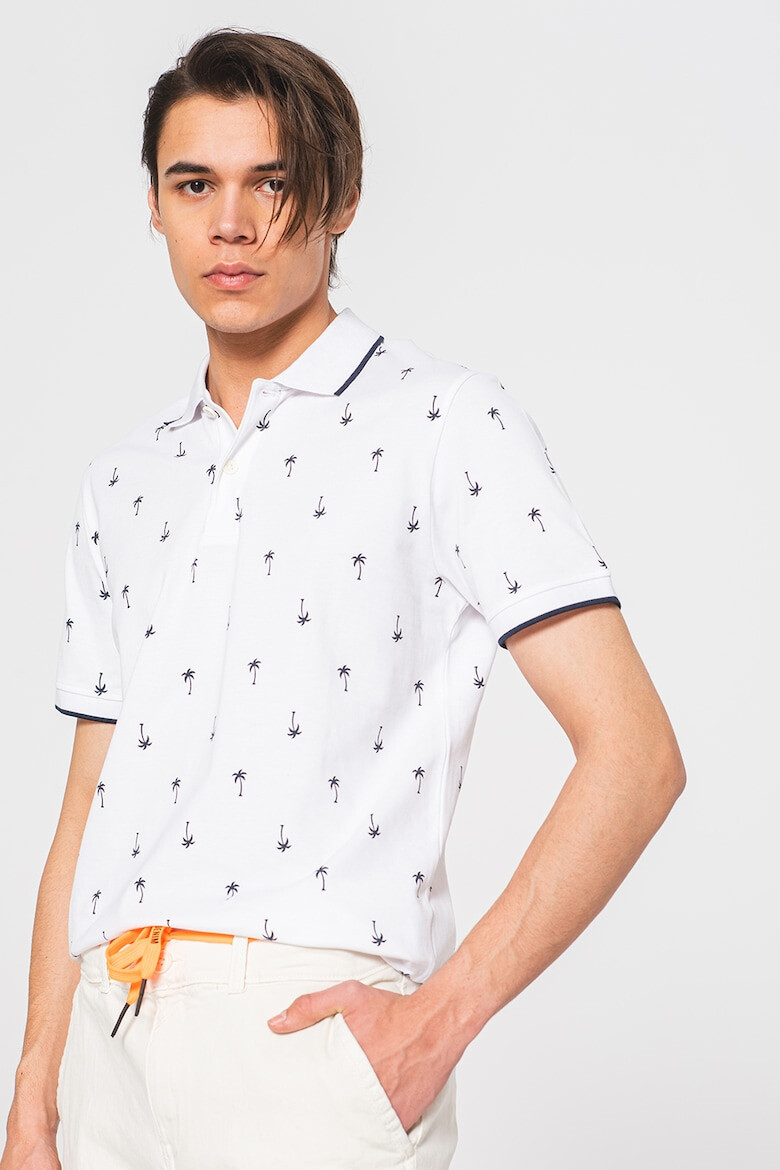 Produkt by Jack & Jones Tricou polo cu model grafic - Pled.ro