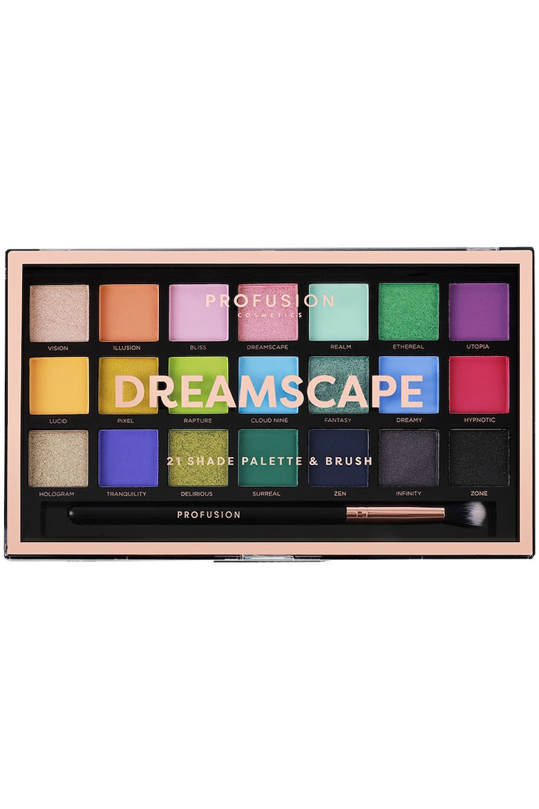 Profusion Dreamscape Paleta Farduri 21 Nuante si 1 Pensula Cosmetics - Pled.ro