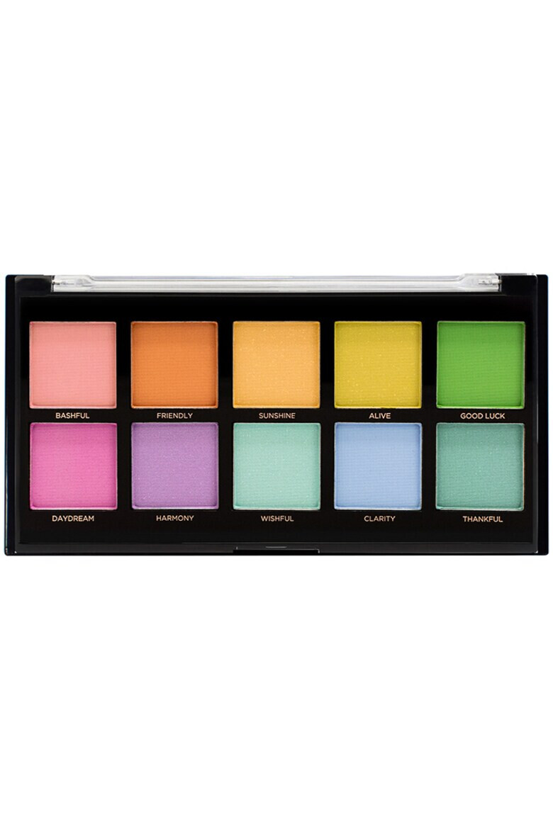 Profusion Pastel Paleta Farduri Vegane 10 Nuante Cosmetics - Pled.ro