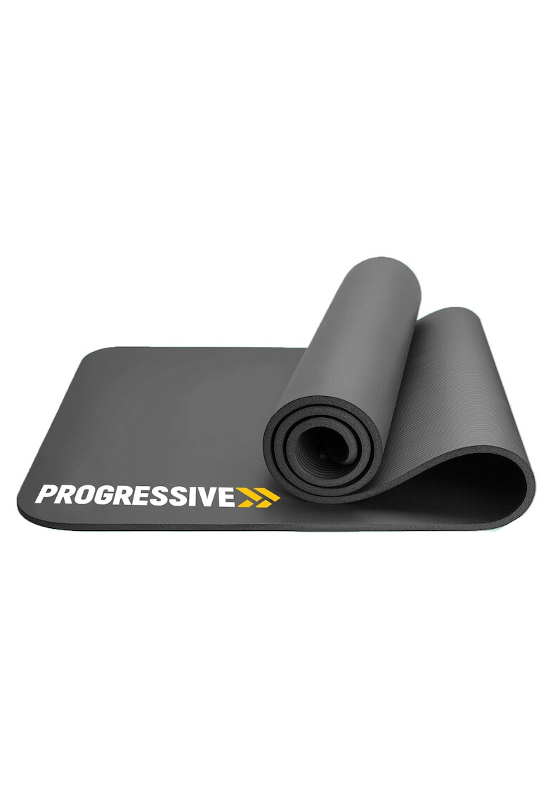 PROGRESSIVE Saltea fitness/yoga/pilates 180 x 60 x 1.2 cm NBR gri - Pled.ro