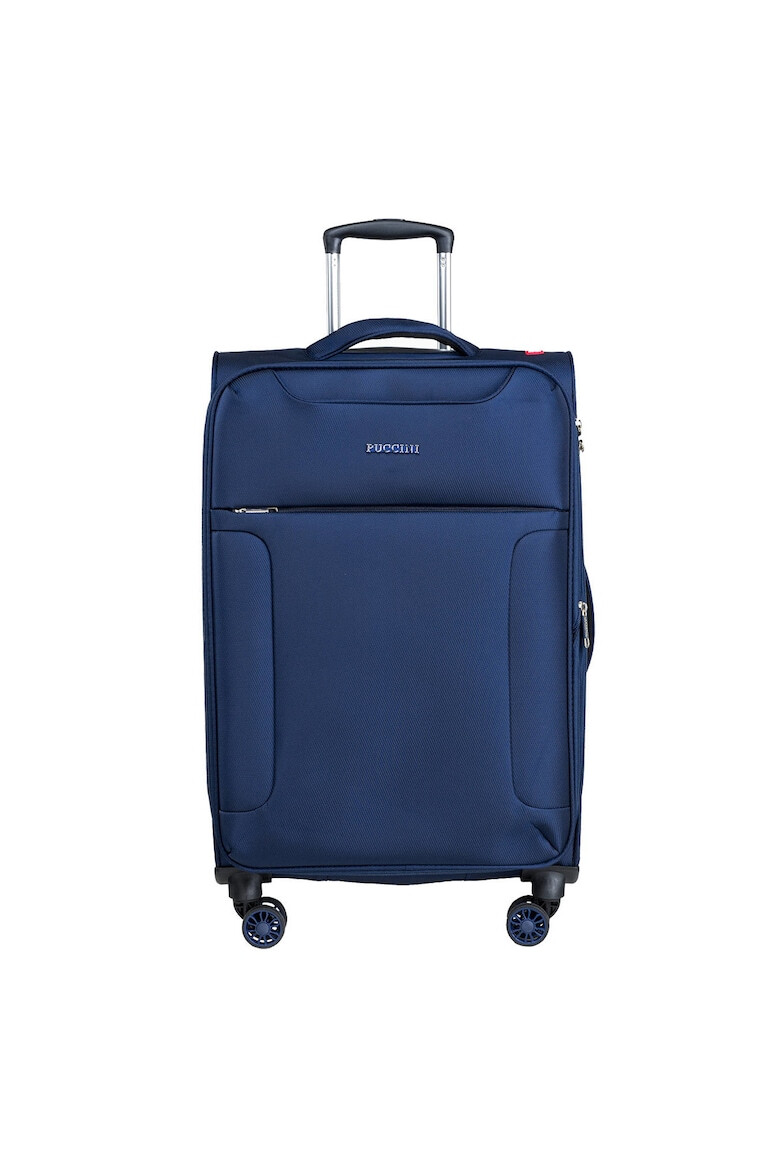 Puccini Valiza medie extensibila Poliester 69x42x26CM 65.5L Bleumarin - Pled.ro