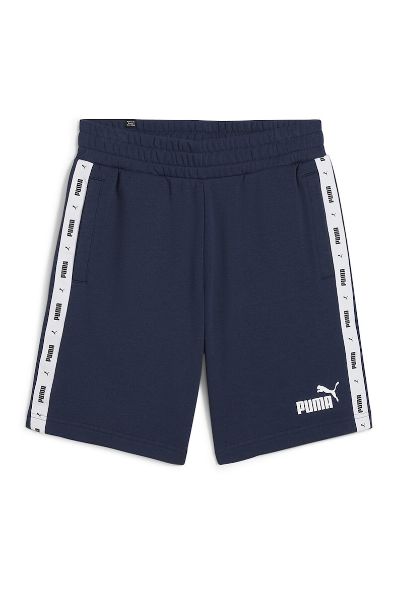 Puma Bermude cu benzi laterale cu logo Essentials - Pled.ro