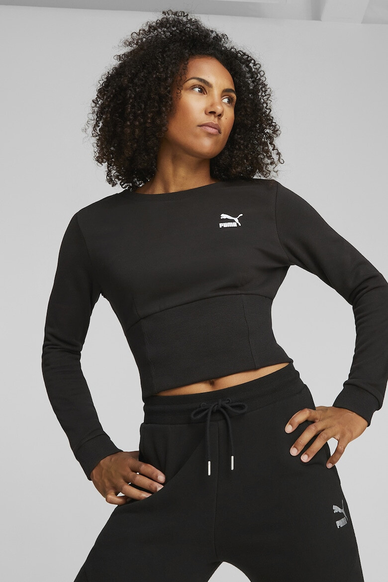 Puma Bluza crop slim fit - Pled.ro