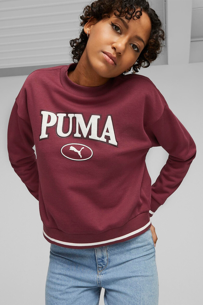 Puma Bluza sport cu imprimeu logo Squad - Pled.ro