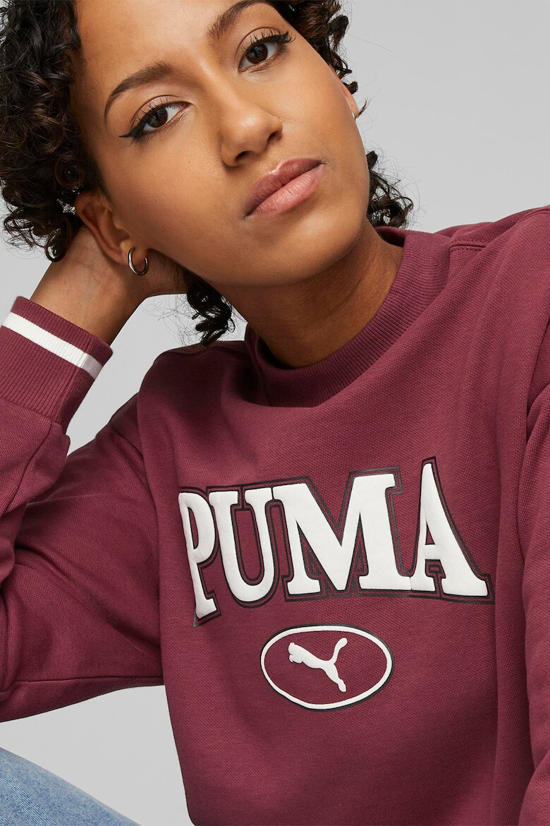 Puma Bluza sport cu imprimeu logo Squad - Pled.ro