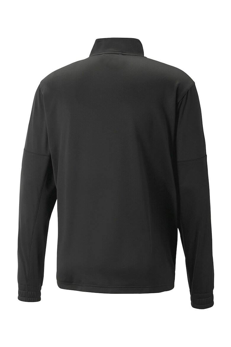 Puma Bluza sport din fleece cu fermoar si benzi logo Fit Light Power - Pled.ro