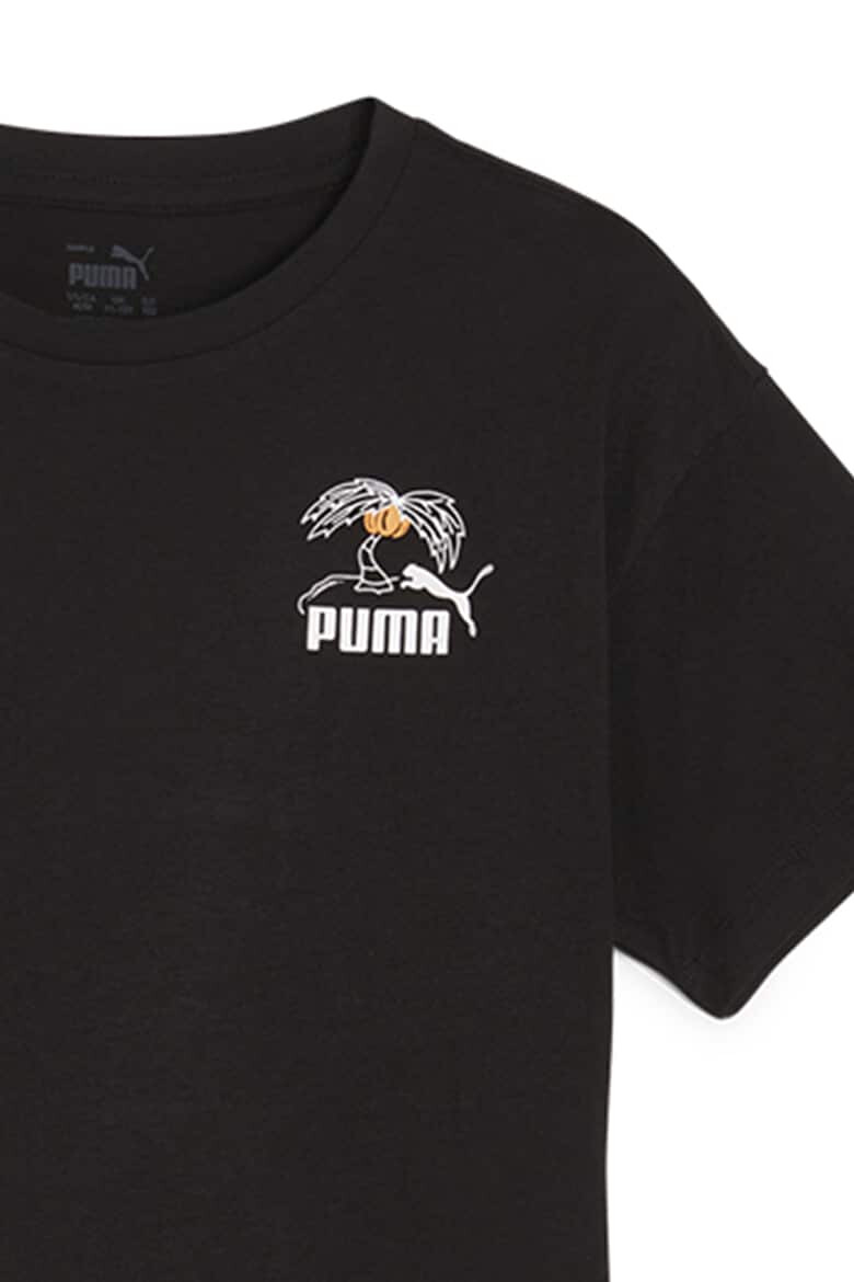 Puma Boys Tricou cu imprimeu grafic ESS+ MID 90s - Pled.ro