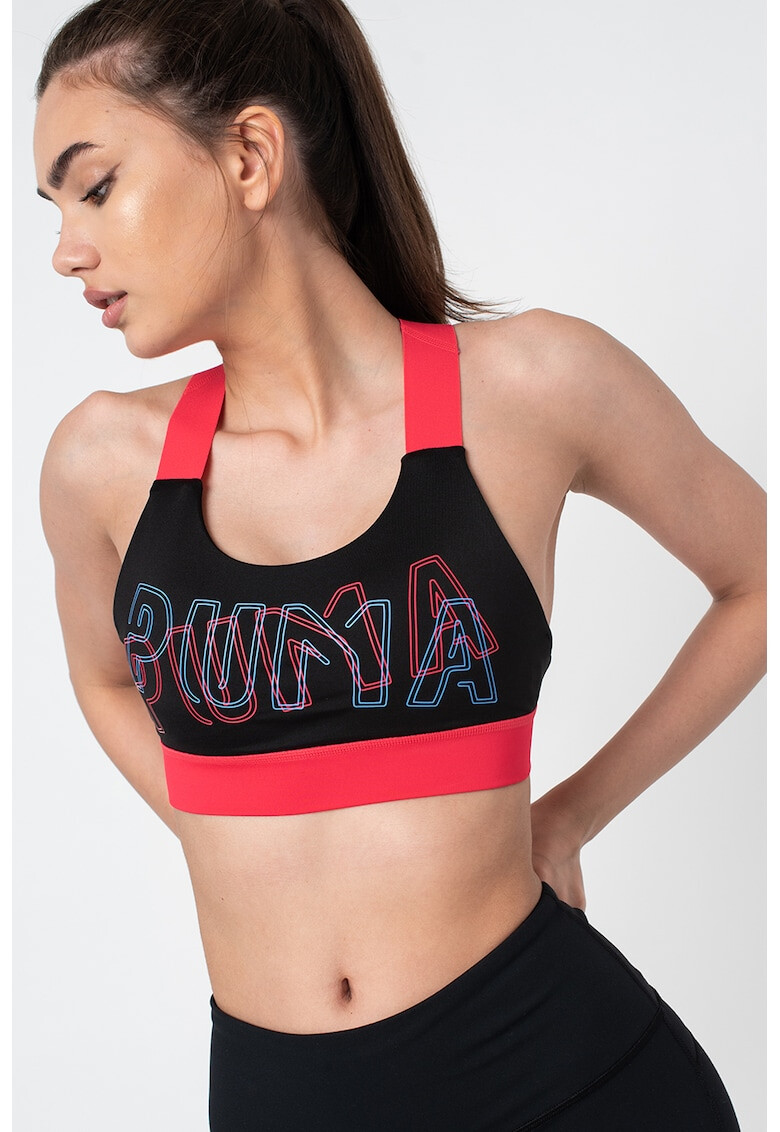 Puma Bustiera cu logo pentru fitness Feel It - Pled.ro