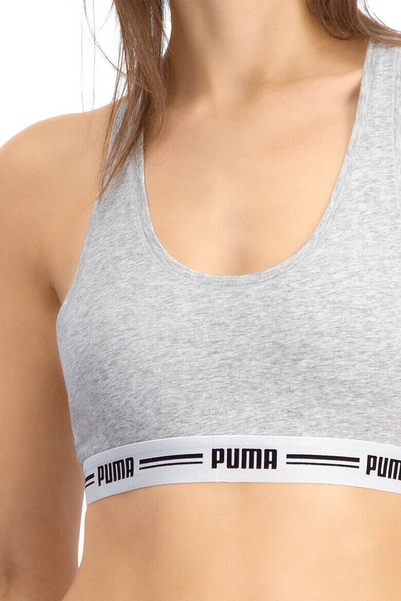 Puma Bustiera racerback din amestec de modal - Pled.ro