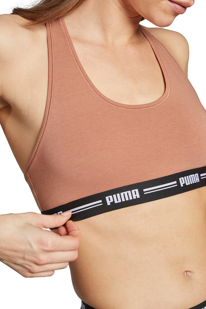 Puma Bustiera racerback din amestec de modal - Pled.ro