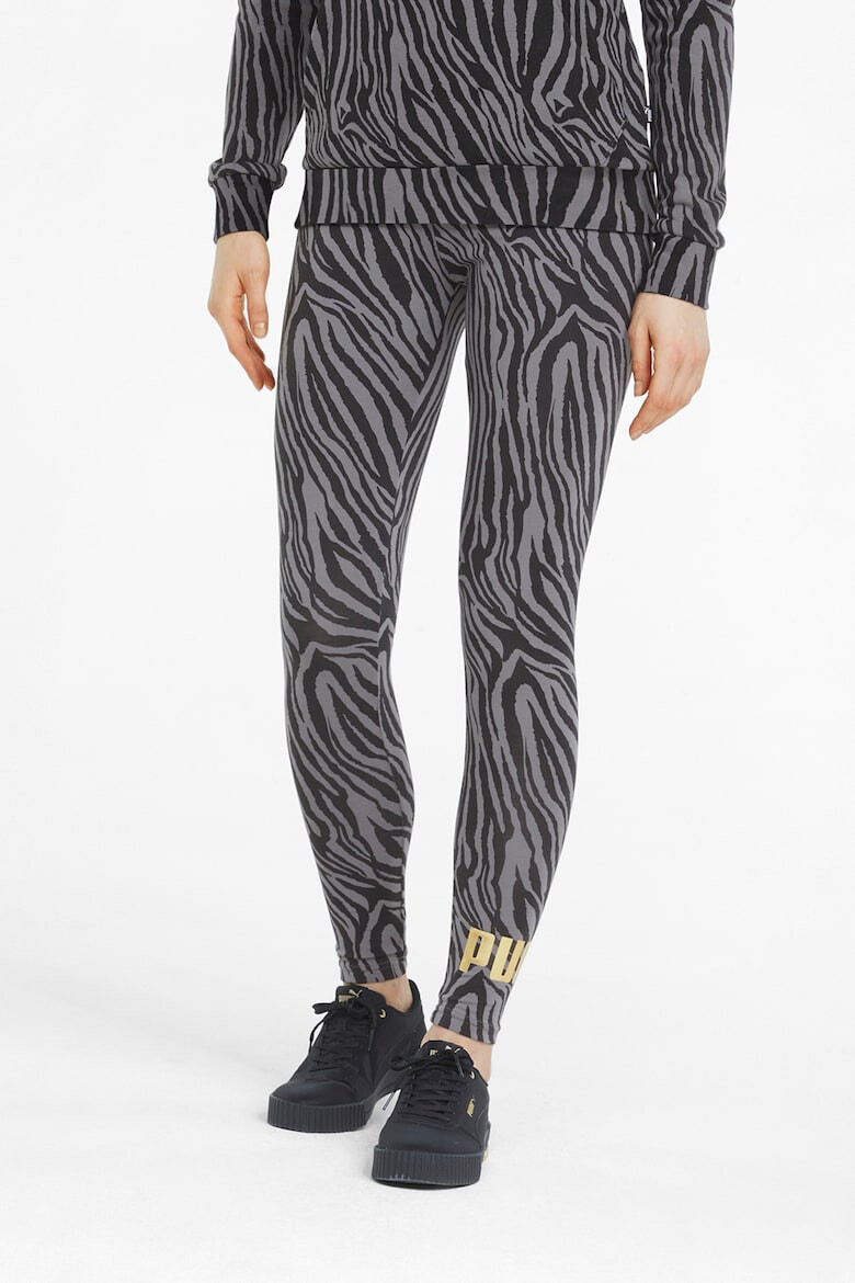 Puma Colanti cu animal print Essentials - Pled.ro