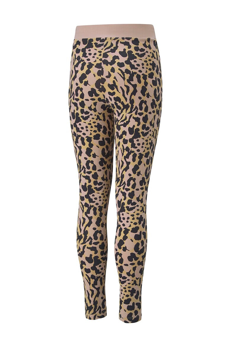 Puma Colanti cu animal print si talie elastica Alpha - Pled.ro