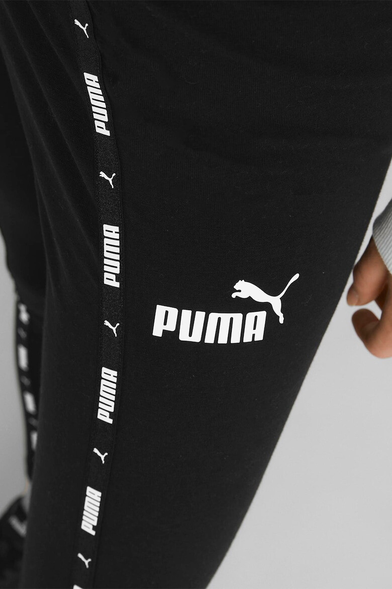 Puma Colanti cu talie inalta si benzi cu logo - Pled.ro