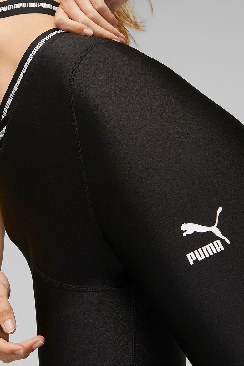 Puma Colanti cu talie inalta si logo Dare - Pled.ro