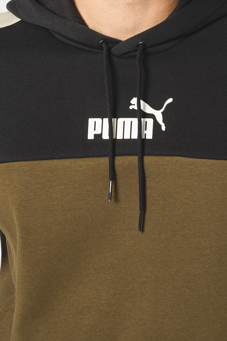 Puma Hanorac colorblock de bumbac cu fleece pe interior - Pled.ro